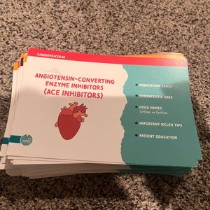 Nursing pharmacology flashcards
